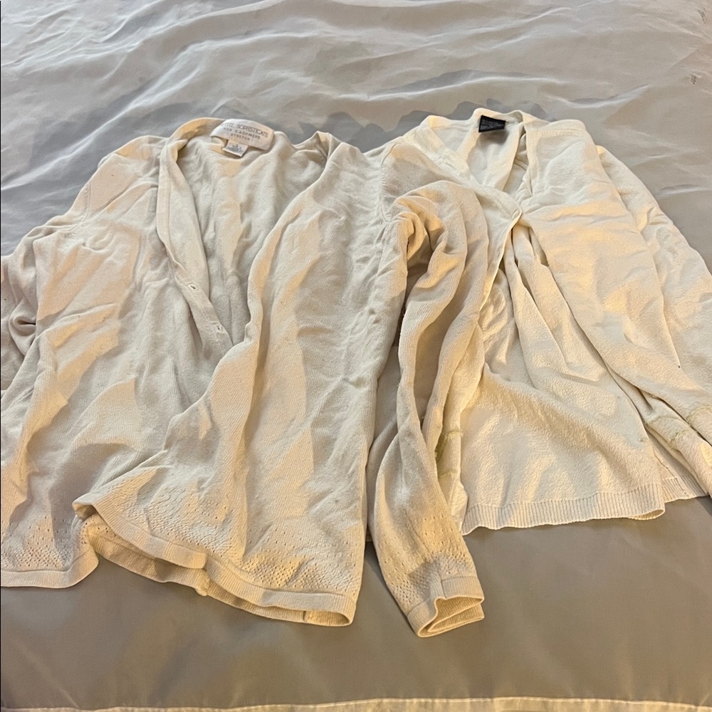 Petite Sophisticate Silk Cashmere & Unknown Large Cardigan’s